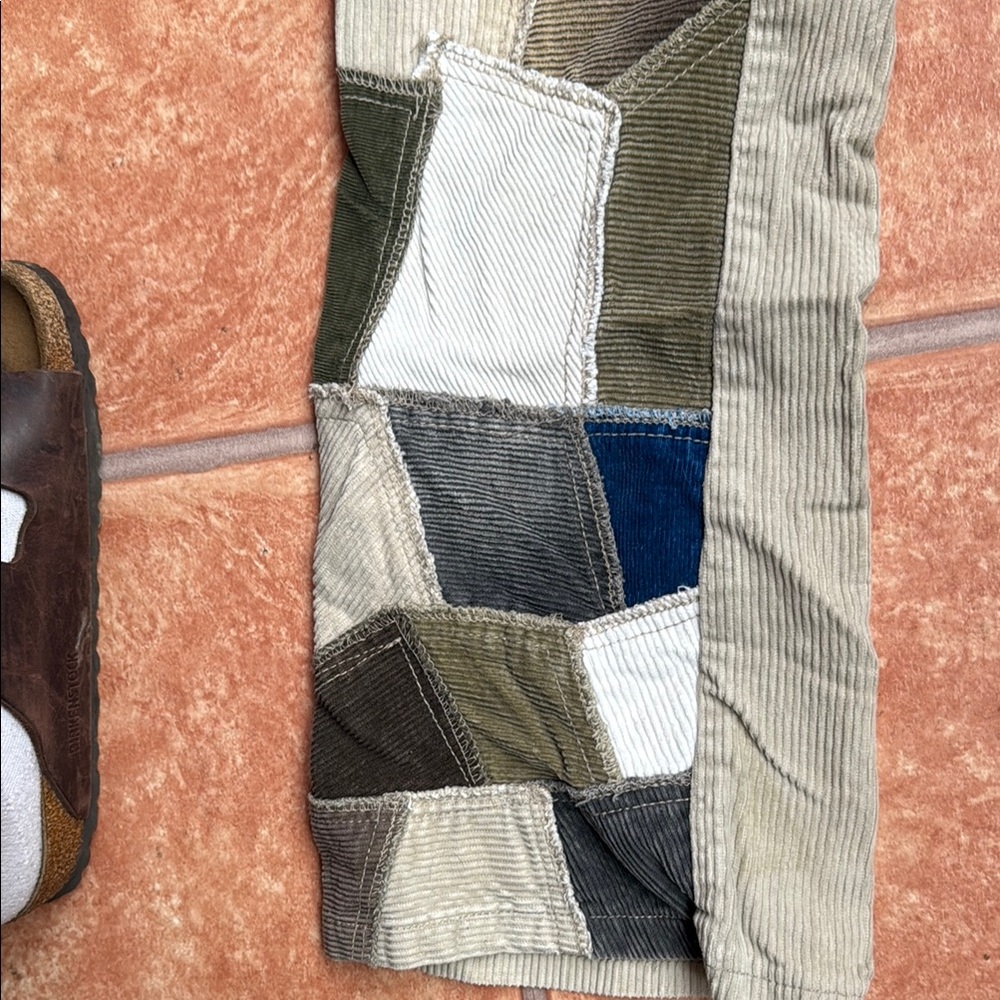 Patchwork Multicolor Pants - Picture 8 of 10